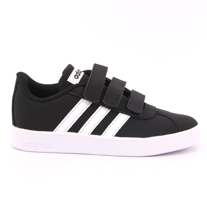 Scarpa Strappi + Elastico Adidas Bambino Nero  Scarpe 919 - GZ3324