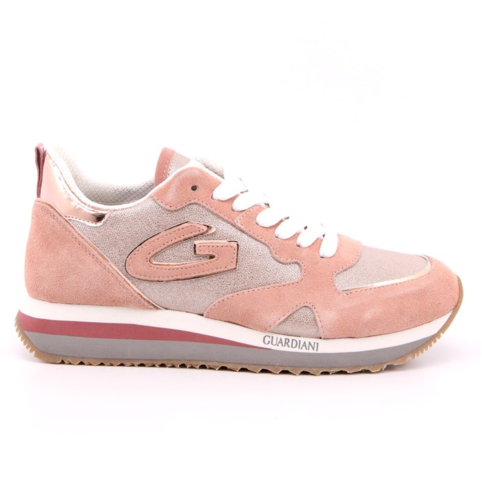 Scarpa Allacciata Guardiani Donna Rosa  Scarpe 9 - AGW006218