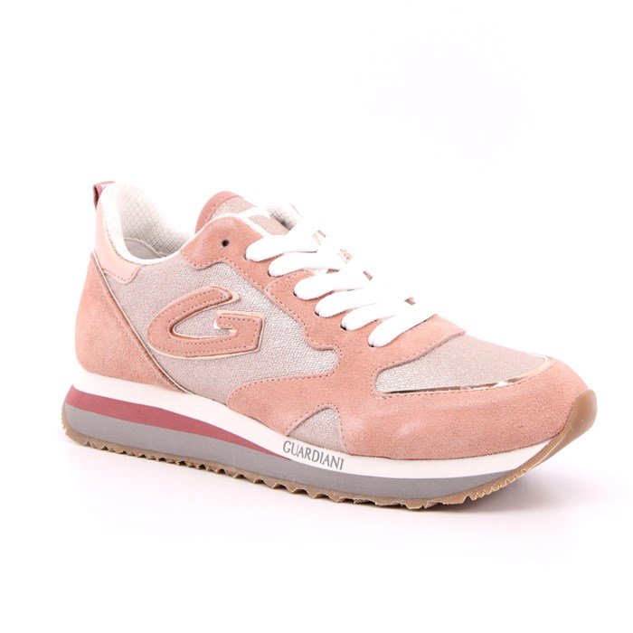 Guardiani Scarpa Allacciata Rosa