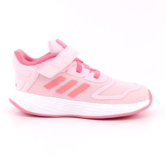 Scarpa Strappi + Elastico Adidas Bambina Rosa  Scarpe 939 - GZ1054