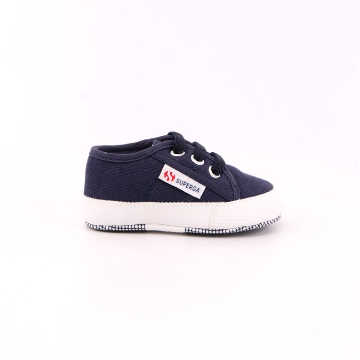 Scarpina Culla Superga Bambino Blu  Scarpe 204 - S 1116JW