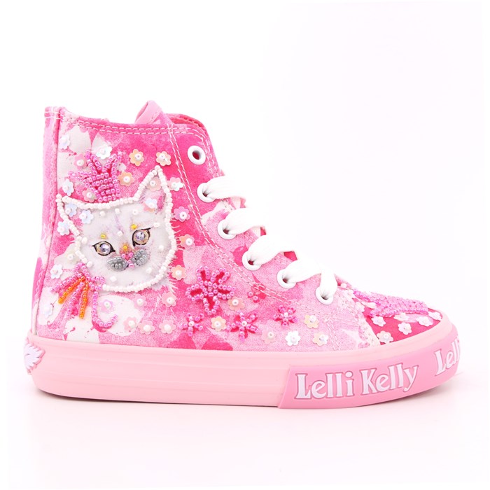 Scarpa Allacciata Lelli Kelly Bambina Rosa  Scarpe 398 - LKED1010