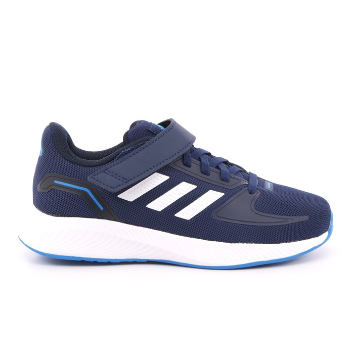 Scarpa Allacciata Adidas Bambino Blu  Scarpe 947 - GV7750