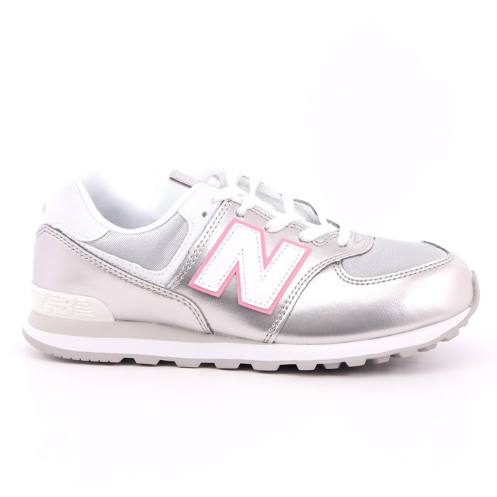 Scarpa Allacciata New Balance Bambina Argento  Scarpe 292 - GC574LF1