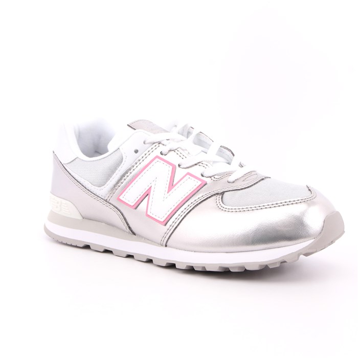 New Balance Scarpa Allacciata Argento