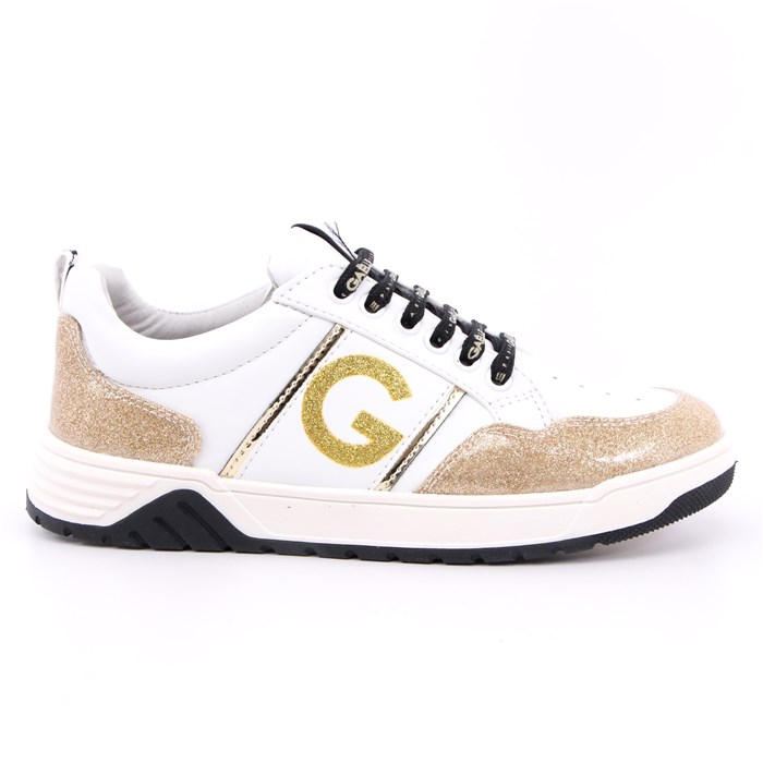 Scarpa Allacciata Gaelle Bambina Bianco  Scarpe 23 - G-1382B