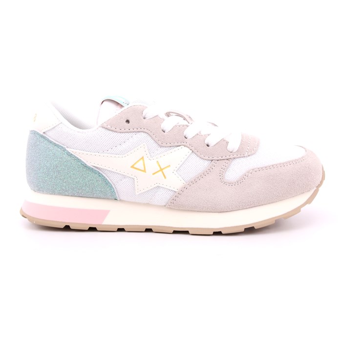 Scarpa Allacciata Sun68 Bambina Bianco  Scarpe 4 - Z32412