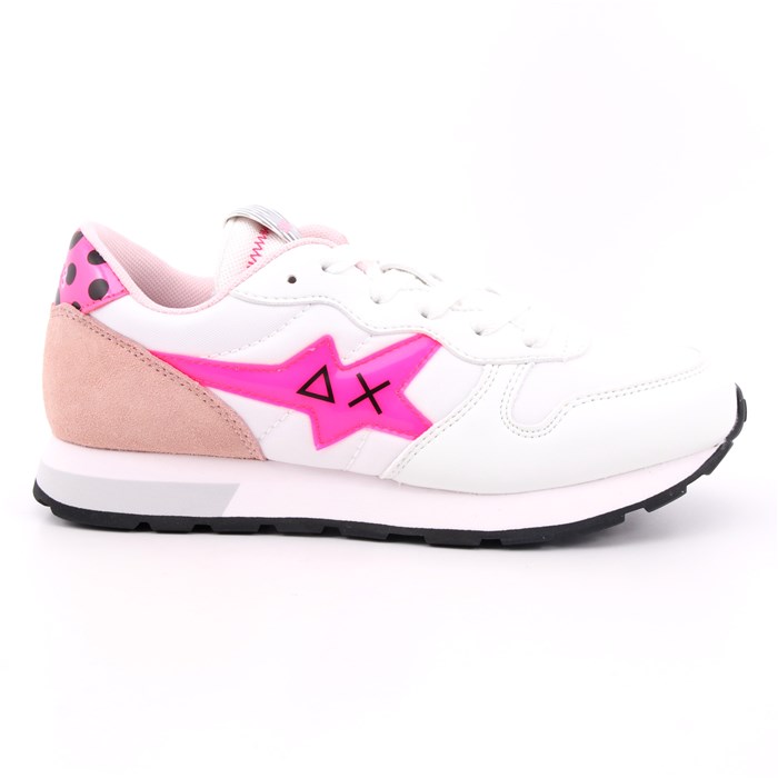 Scarpa Allacciata Sun68 Bambina Bianco  Scarpe 6 - Z32413