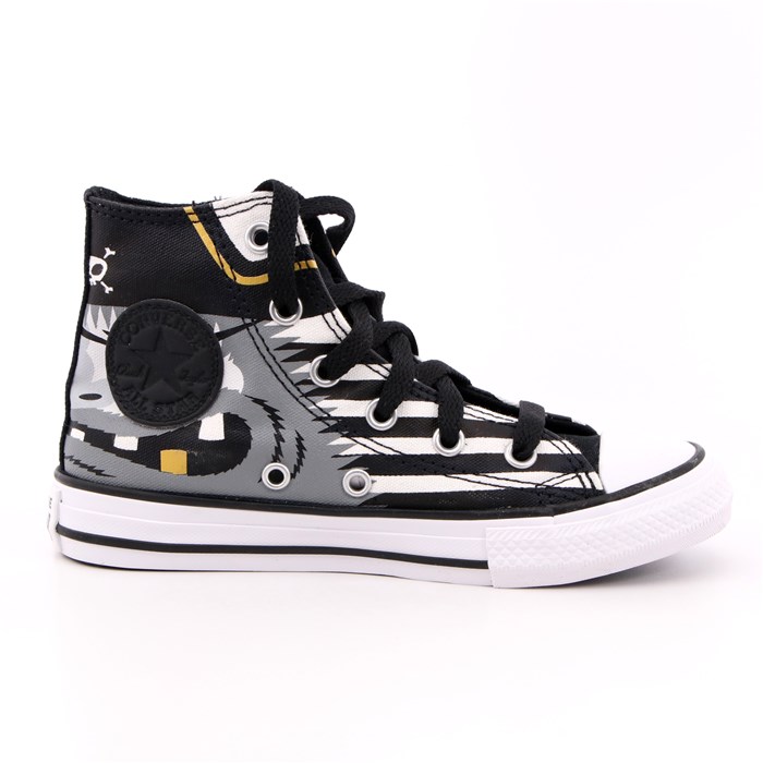 Scarpa Allacciata Converse Bambino Nero  Scarpe 422 - 372729C