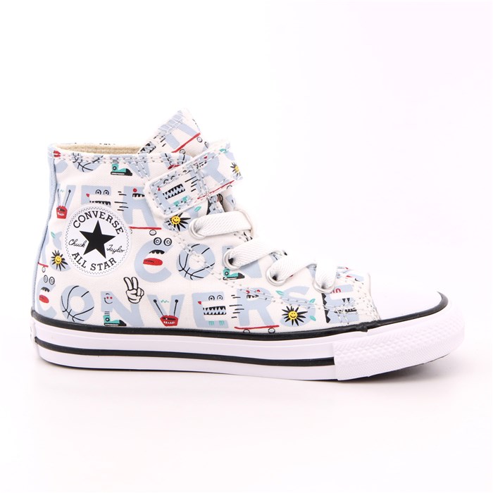 Scarpa Strappi + Elastico Converse Bambino Bianco  Scarpe 426 - 772771C