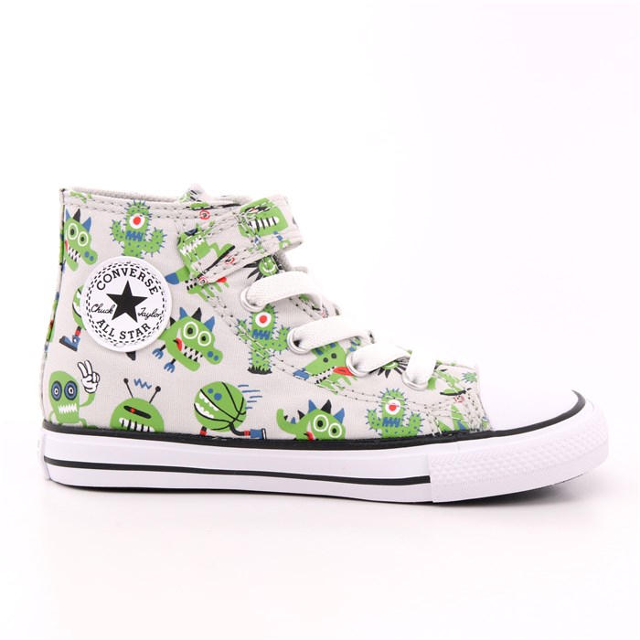 Scarpa Strappi + Elastico Converse Bambino Bianco  Scarpe 429 - 772870C