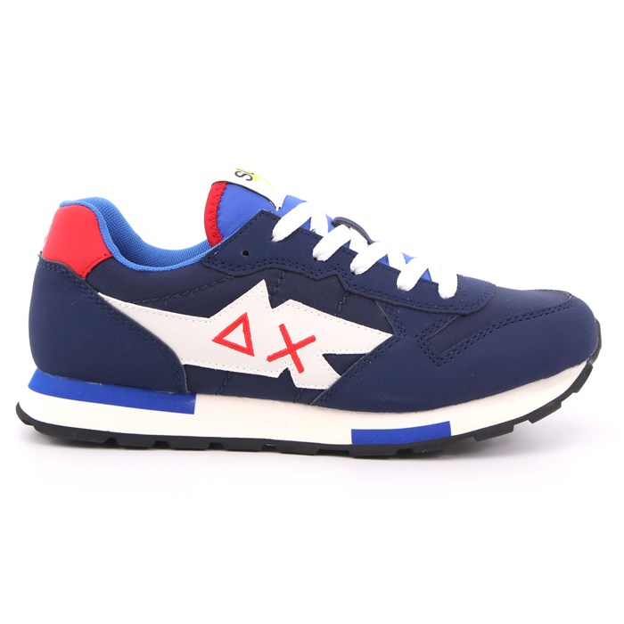 Scarpa Allacciata Sun68 Bambino Blu  Scarpe 9 - Z32318