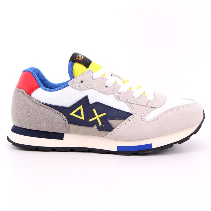 Scarpa Allacciata Sun68 Bambino Bianco  Scarpe 10 - Z32321