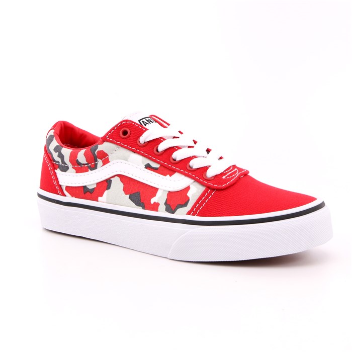 Vans Scarpa Allacciata Rosso