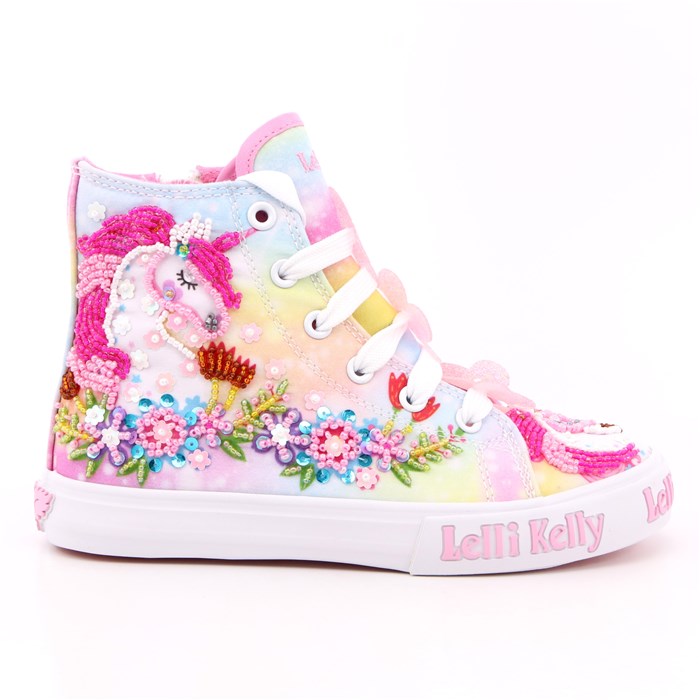Scarpa Allacciata Lelli Kelly Bambina Bianco  Scarpe 402 - LKED1002