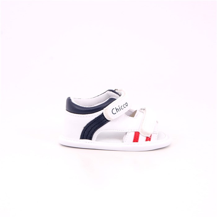 Scarpina Culla Chicco Bambino Bianco  Scarpe 523 - 067000