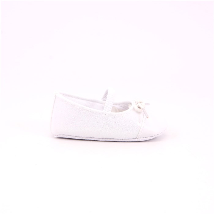 Scarpina Culla Chicco Bambino Bianco  Scarpe 528 - 067008