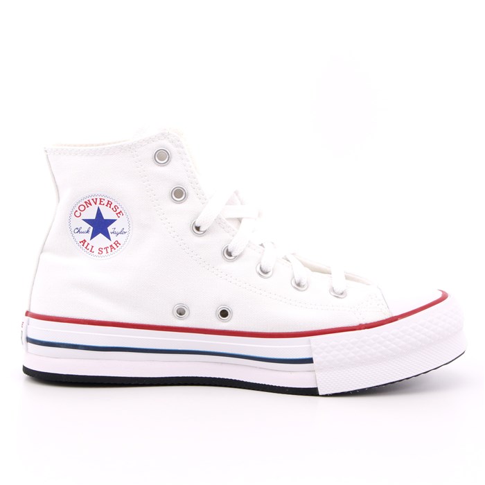 Scarpa Allacciata Converse Bambina Bianco  Scarpe 434 - 272856C