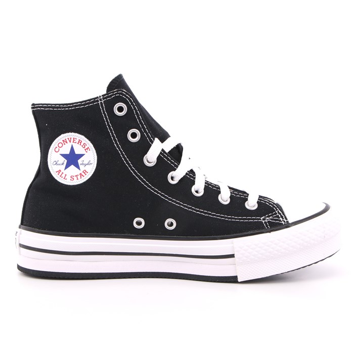 Scarpa Allacciata Converse Bambina Nero  Scarpe 436 - 272855C