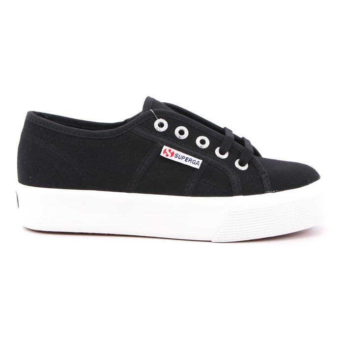 Scarpa Allacciata Superga Donna Nero  Scarpe 231 - S 00C3N0