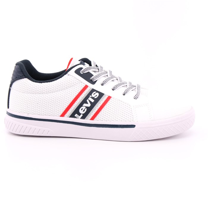 Scarpa Allacciata Levi's Bambino Bianco  Scarpe 166 - VFUT