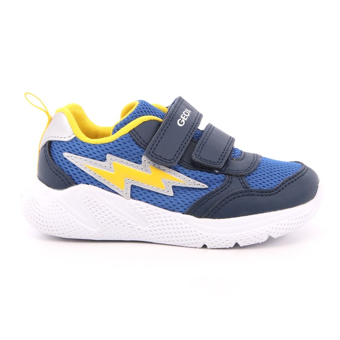 Scarpa Strappi Geox Bambino Azzurro  Scarpe 430 - B254UA