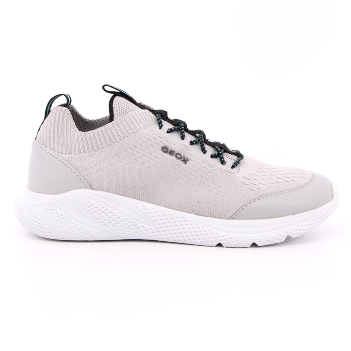 Scarpa Allacciata Geox Bambina Grigio  Scarpe 432 - J25GBA