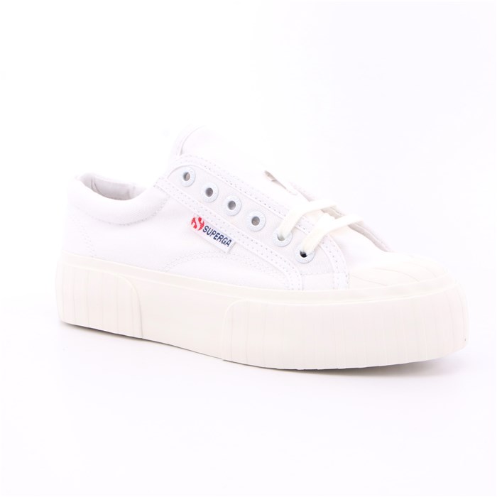 Superga Scarpa Allacciata Bianco