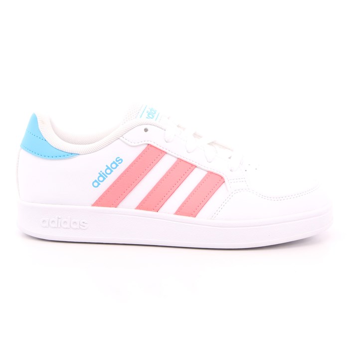 Scarpa Allacciata Adidas Bambina Bianco  Scarpe 990 - GY6015