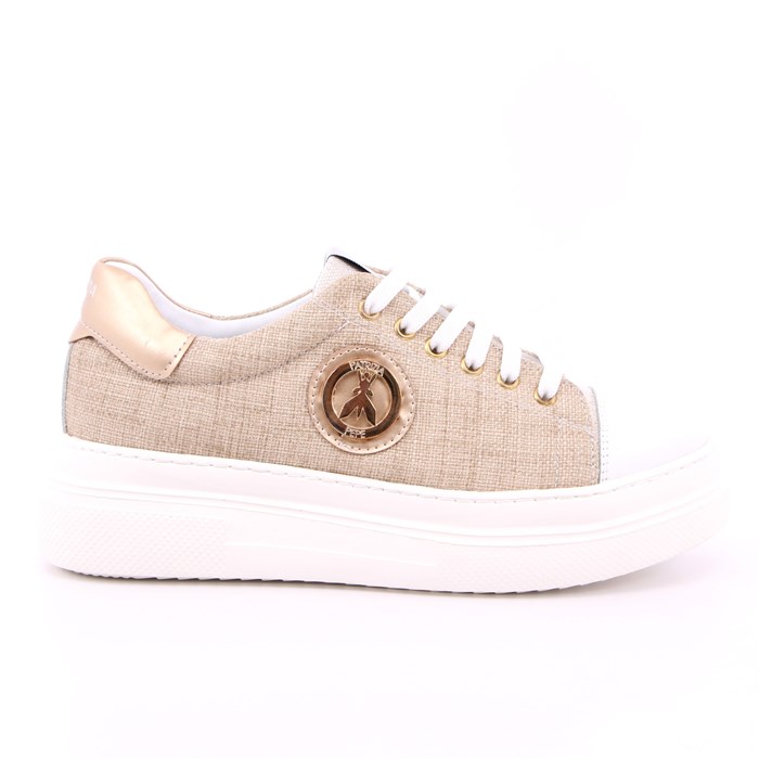 Scarpa Allacciata Patrizia Pepe Bambina Platino  Scarpe 5 - PPJ113