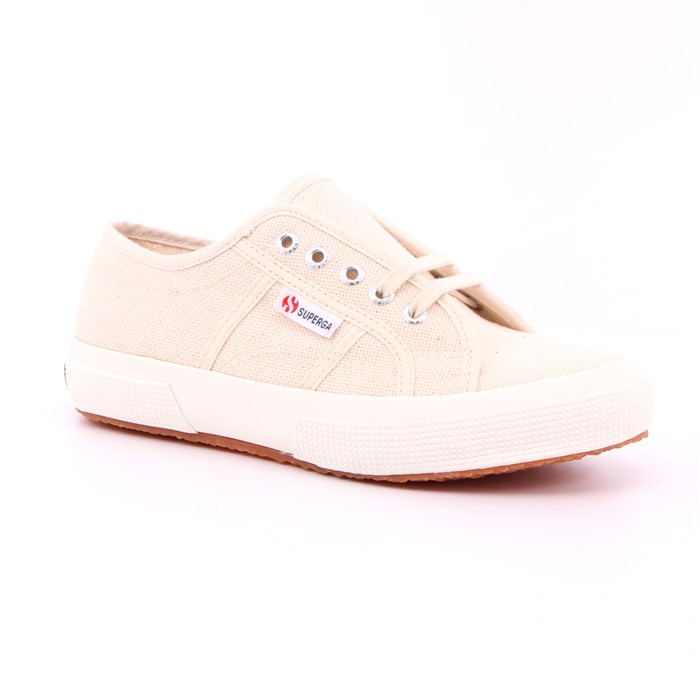 Superga Scarpa Allacciata Bassa Beige