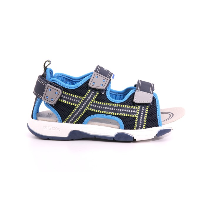 Sandalo Geox Bambino Blu  Scarpe 436 - B150FA