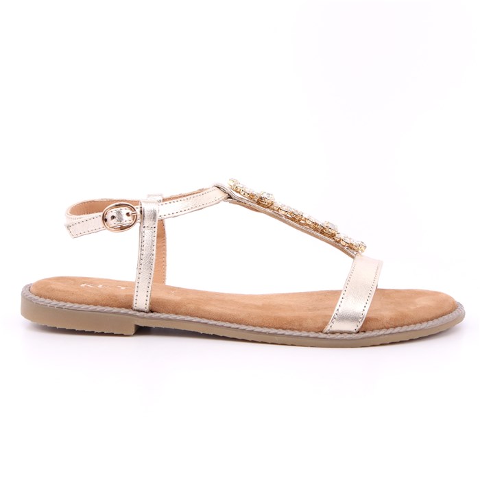 Sandalo Keys Donna Oro  Scarpe 94 - K-6392C