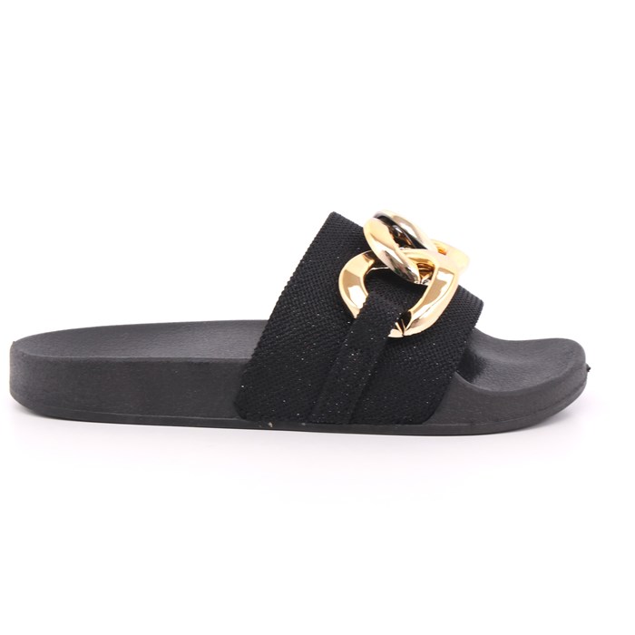 Ciabatte Keys Donna Nero  Scarpe 107 - K-6341A