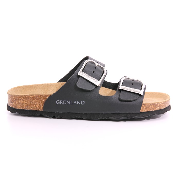 Ciabatte Grunland Donna Nero  Scarpe 537 - CB2952