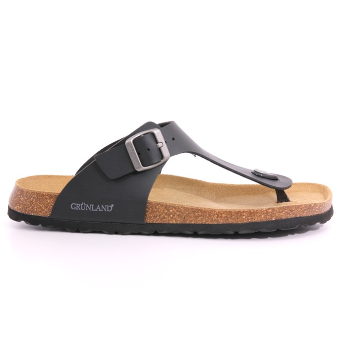 Infradito Grunland Uomo Nero  Scarpe 540 - CC3014