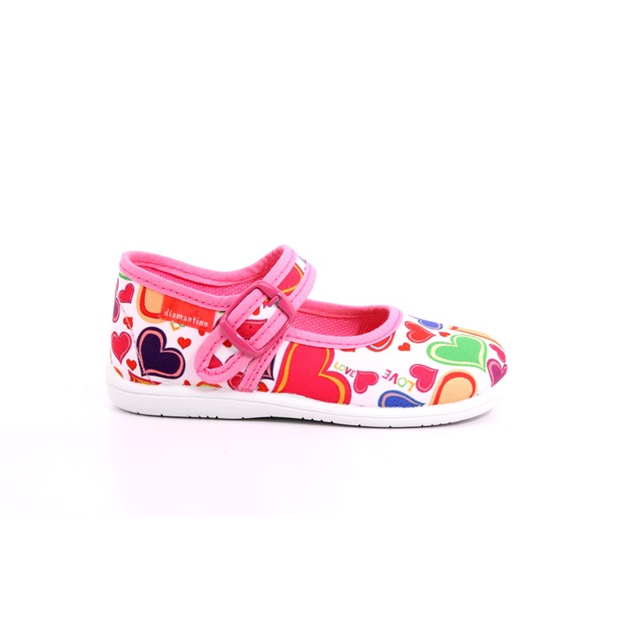 Ballerina Diamantino Bambina Bianco  Scarpe 3 - OL1514