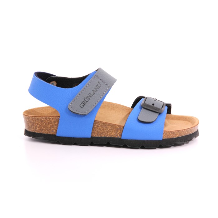 Sandalo Grunland Bambino Azzurro  Scarpe 568 - SB0234