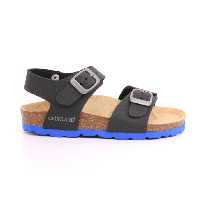 Sandalo Grunland Bambino Nero  Scarpe 569 - SB0901