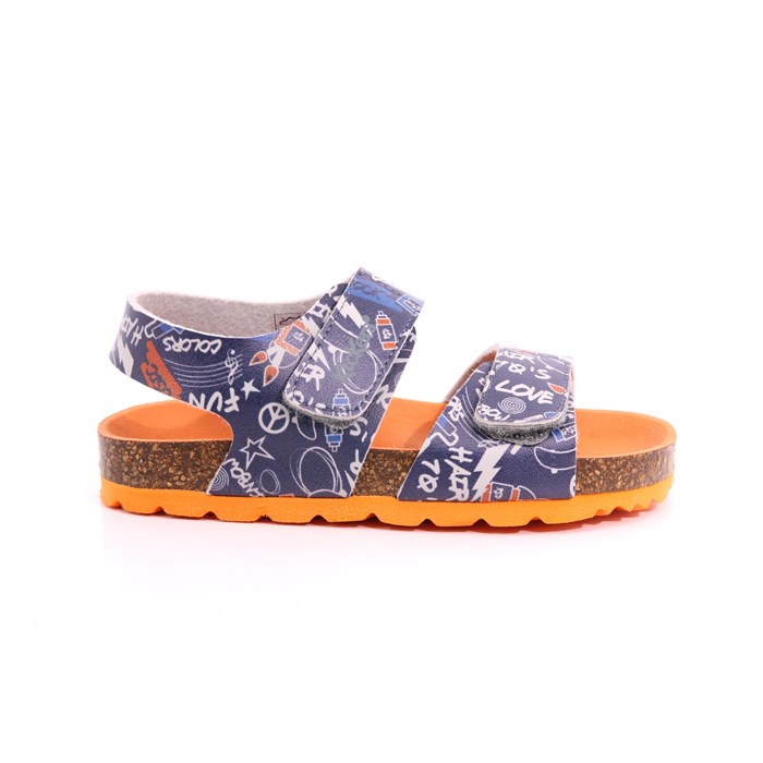 Sandalo Kickers Bambino Blu  Scarpe 15 - 785458