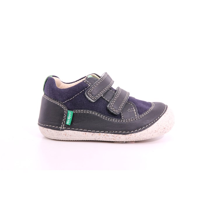 Scarpa Strappi Kickers Bambino Blu  Scarpe 24 - 894560