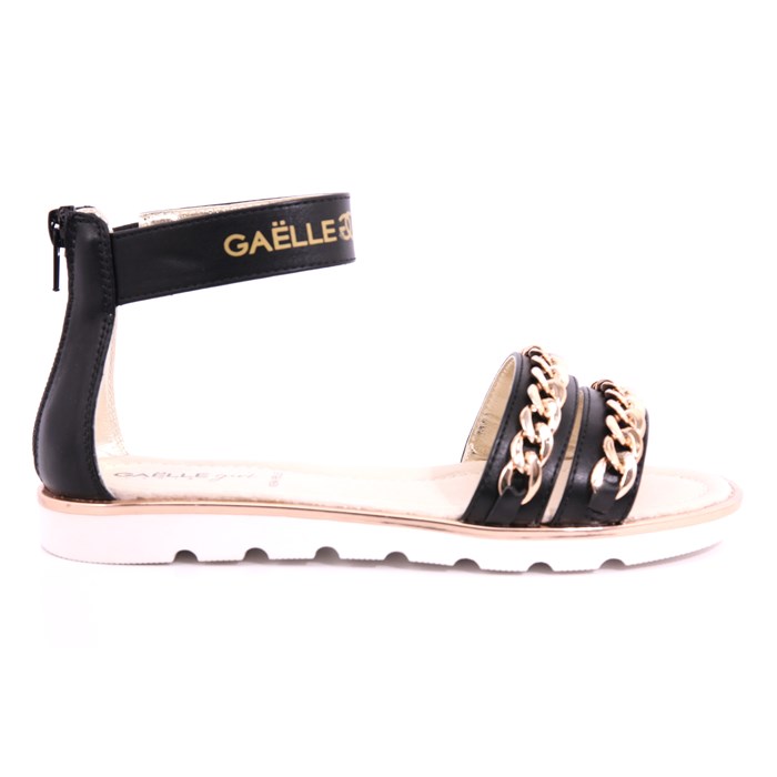 Sandalo Gaelle Bambina Nero  Scarpe 34 - G-1440B