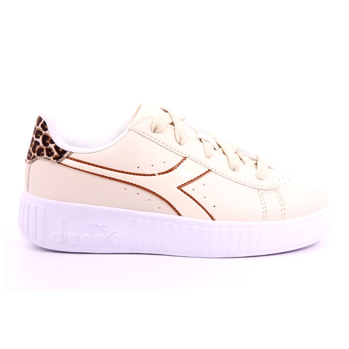 Scarpa Allacciata Diadora Bambina Beige  Scarpe 368 - 101.178650