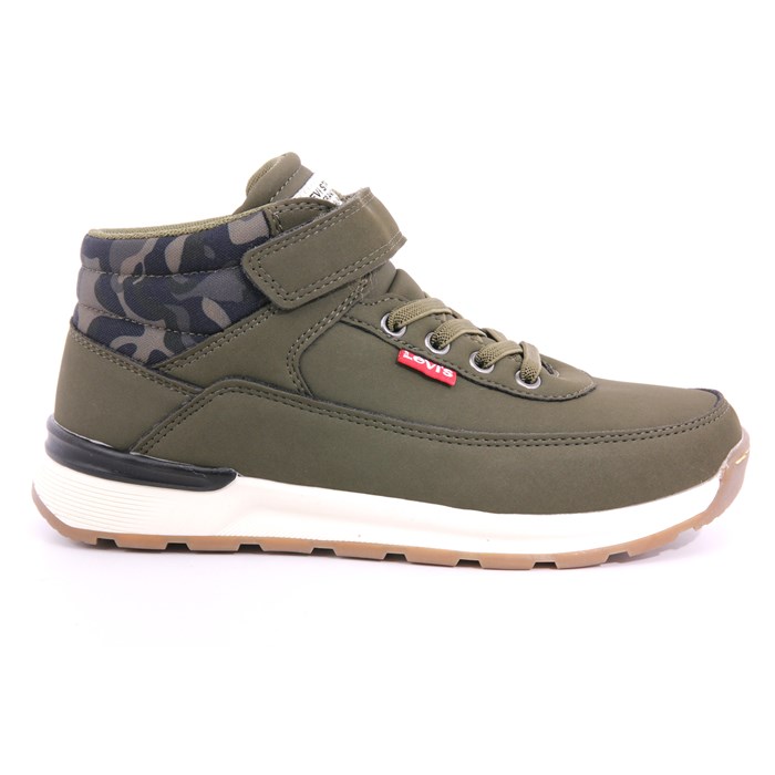 Scarpa Strappi + Elastico Levi's Bambino Verde  Scarpe 181 - VASC