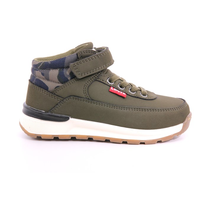 Scarpa Strappi + Elastico Levi's Bambino Kaki  Scarpe 184 - VASC