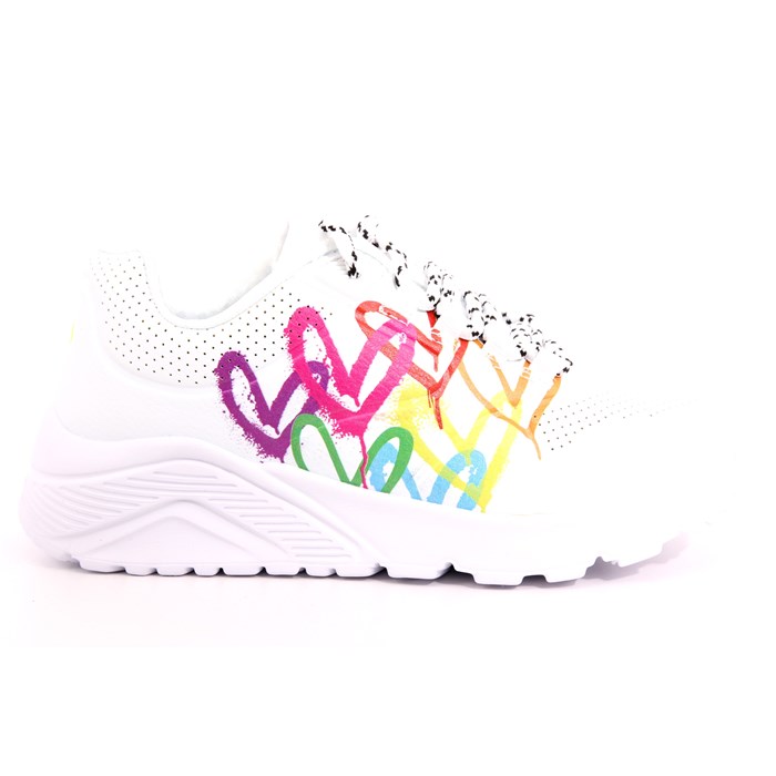 Scarpa Allacciata Skechers Bambina Bianco  Scarpe 207 - 314061L