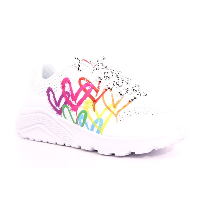 Skechers Scarpa Allacciata Bianco