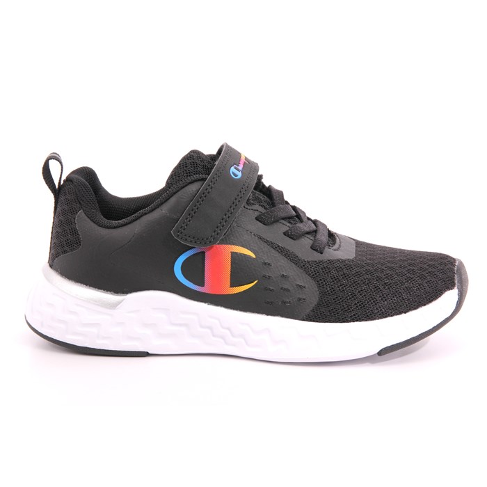 Scarpa Strappi + Elastico Champion Bambina Nero  Scarpe 867 - S32539