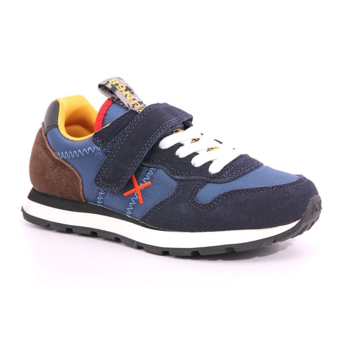 Sun68 Scarpa Strappi + Elastico Blu