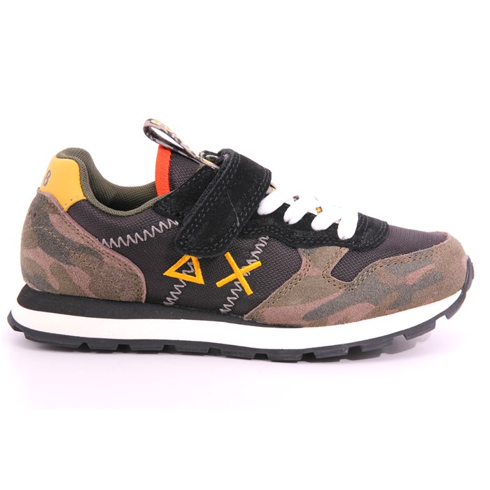 Scarpa Strappi + Elastico Sun68 Bambino Nero  Scarpe 29 - Z42310K